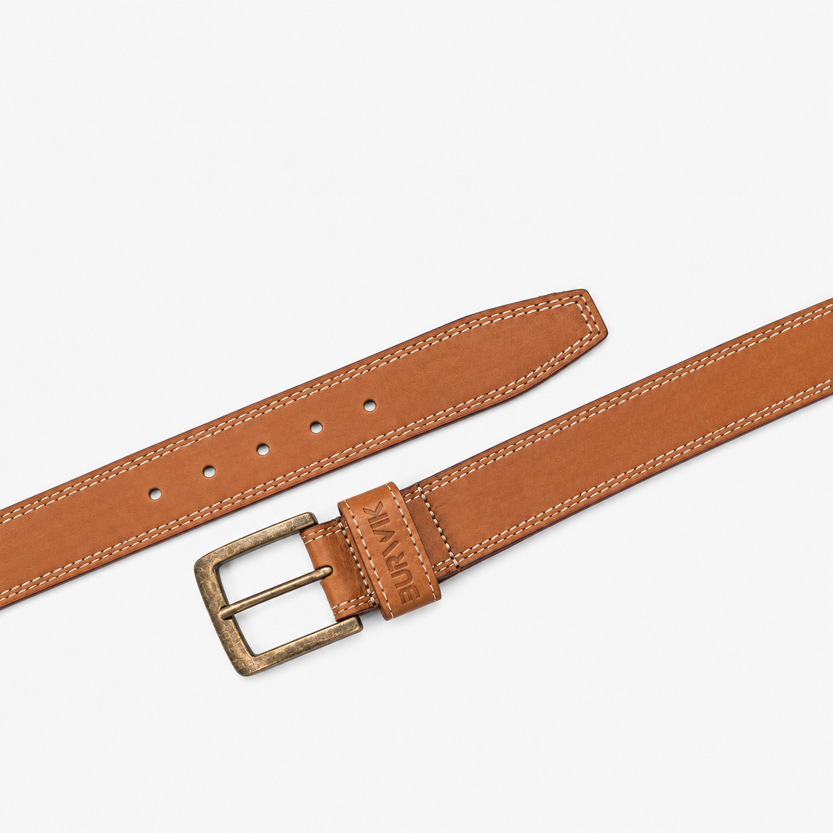 40mm Leather Belt - Tan