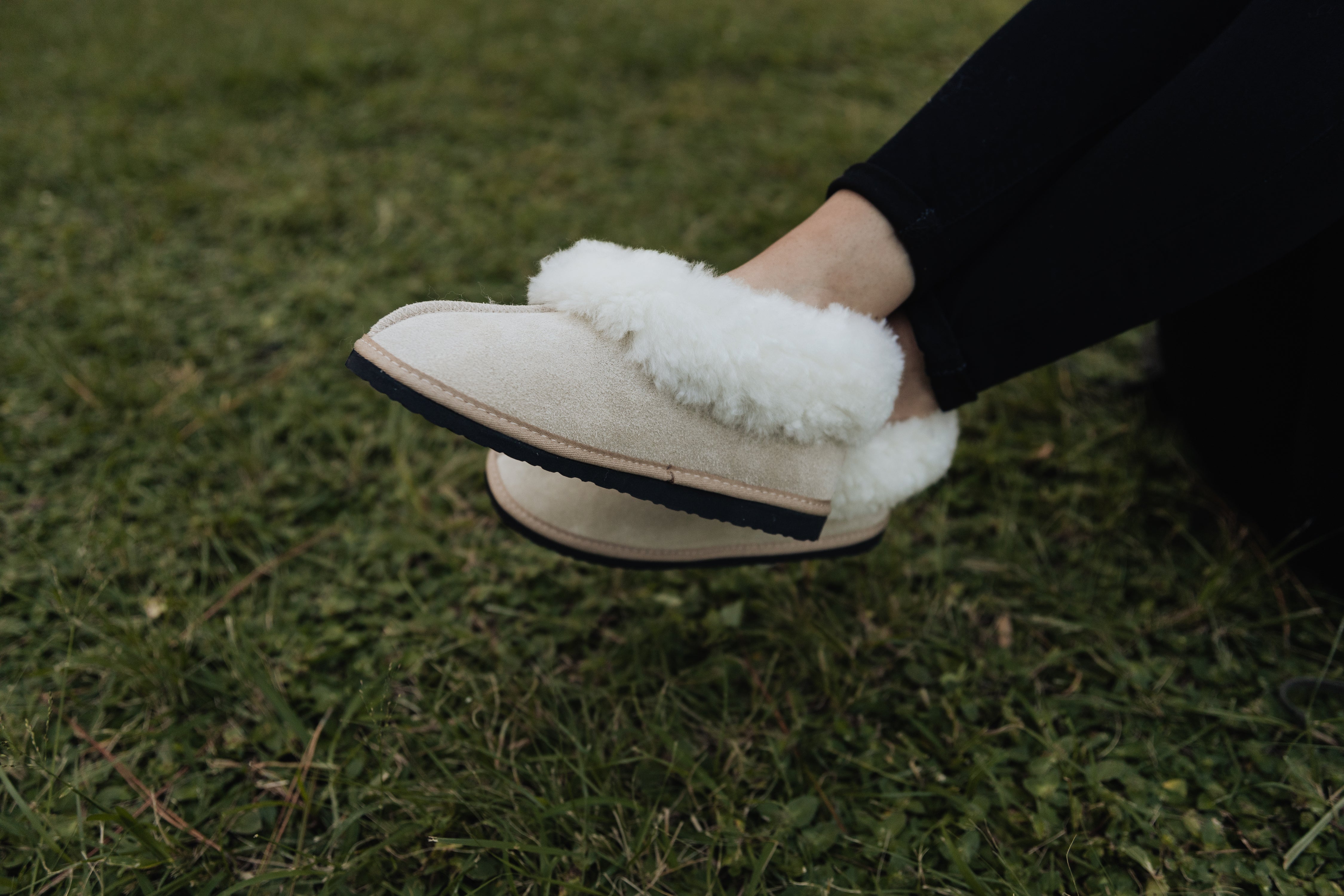 Sheepskin discount slippers sale