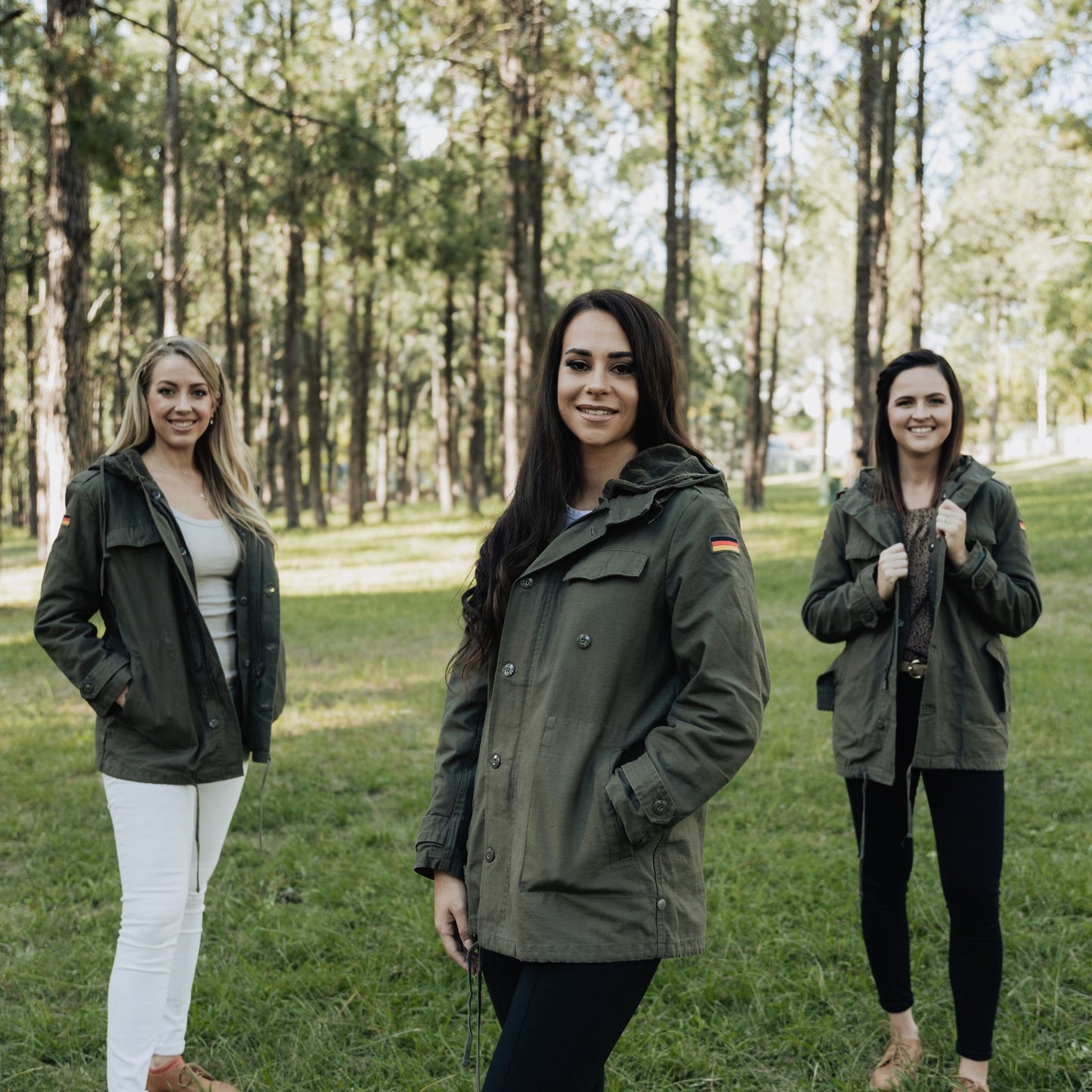 Original German military ladies parka