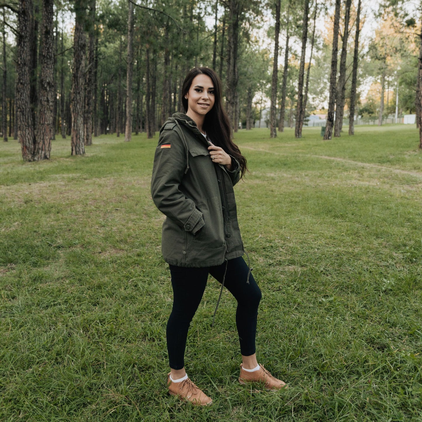 Original German military ladies parka